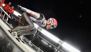 Severin Freund gilt am Donnerstag als Favorit auf eine Goldmedaille