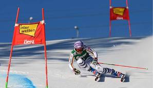 Viktoria Rebensburg fährt im Riesenslalom von Lienz auf Platz zwei