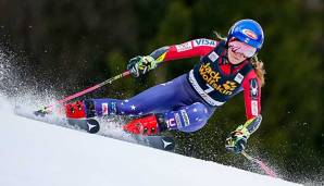 Mikaela Shiffrin fuhr im Riesenslalom auf den ersten Rang