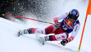 Matthias Mayer beim Abfahrtsrennen in Kitzbühel