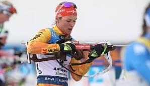 Denise Herrmann sicherte sich den Sieg im Sprint von Kontiolahti.
