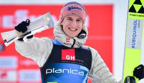 Karl Geiger sicherte sich die kleine Kristall-Kugel im Skiflug-Weltcup.