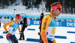 Arnd Peiffer startet heute für die Biathlon-Staffel der Herren.