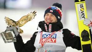 Der Pole Kamil Stoch triumphierte bei der letzten Vierschanzentorunee