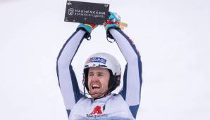 Bei seinem Slalom-Sieg 2022 in Kitzbühel holte Dave Ryding den ersten Weltcup-Erfolg eines Briten seit der Einführung des Skiweltcups.