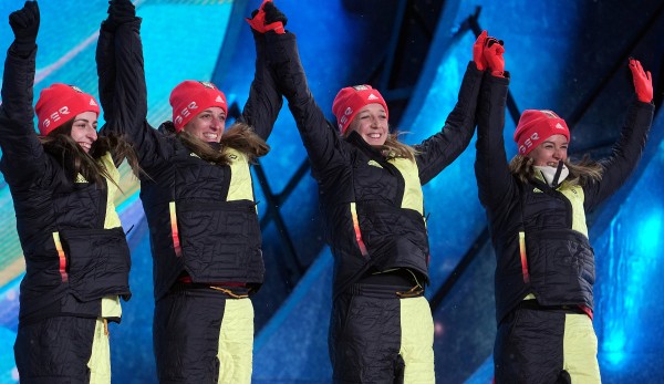 Bei den Olympischen Winterspielen in Peking gewann das DSV-Quartett noch die Bronzemedaille in der Staffel. Folgt heute das nächste Podest?