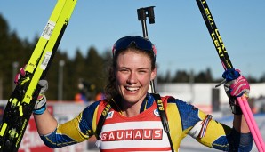 Hanna Öberg gewann das Einzel bei der Biathlon-WM in Oberhof.