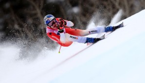 Marco Odermatt führt die Gesamtwertung im Super-G mit Abstand an.