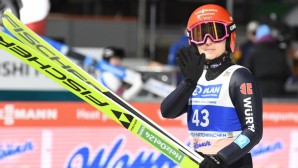Skisprung-Weltmeisterin Katharina Schmid.