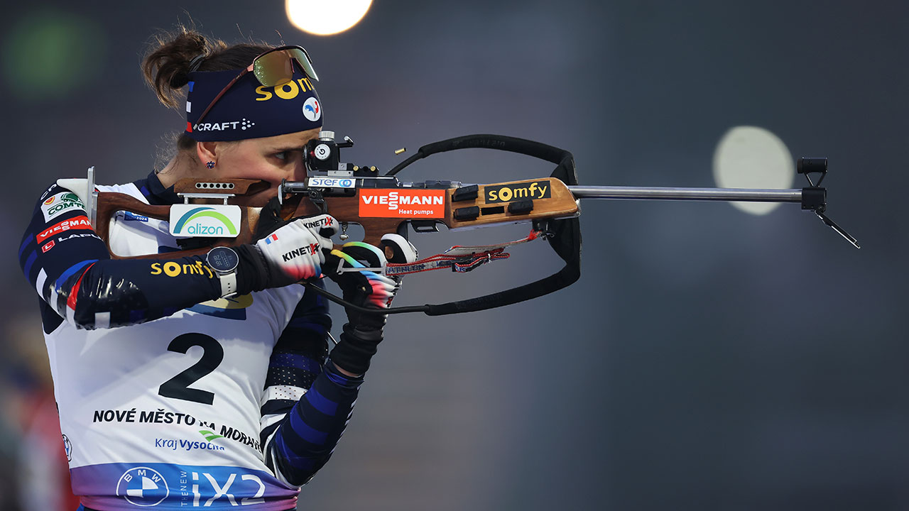 Bei der Biathlon-WM steht heute das Einzel der Frauen an.