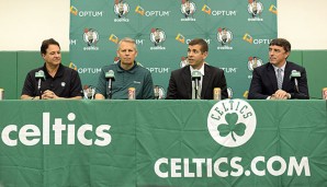 Steve Pagliuca (l.) ist Mitbesitzer der Boston Celtics