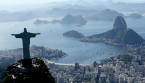 Christo Redentor wacht über die Olympia-Vorbereitungen von Rio de Janeiro