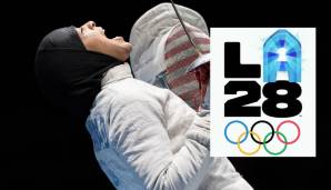Ibtihaj Muhammad: Die erste US-Amerikanerin, die bei Olympischen Spielen mit einem Hijab antrat. Sie will anderen, die ähnliche Widrigkeiten erlebt haben, "die Tür offenhalten und den Durchgang ermöglichen". So erklärt sie ihr A mit Schlüsselloch.