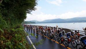 Nach den Männern gestern sind heute auch die Frauen auf dem Rad unterwegs. Und auch am heutigen Tag verzückt die wunderschöne japanische Natur.