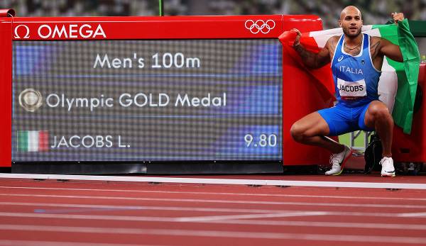 Lamont Jacobs ist neuer Olympiasieger über die 100 Meter.