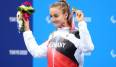 Schock für Paralympics-Siegerin Elena Krawzow: Bei der sehbehinderten Schwimmerin wurde ein Hirntumor festgestellt.