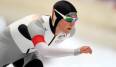 Eisschnellläuferin Claudia Pechstein könnte Teil des Fahnenträger-Duos bei Olympia 2022 in Peking werden.