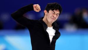 Nathan Chen lief im Kurzprogramm eine neue persönliche Bestleistung.