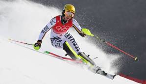 Lena Dürr liegt nach dem 1. Durchgang im Slalom auf Goldkurs.