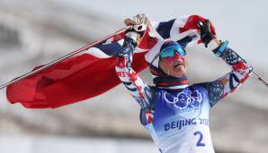 Therese Johaug hat ihre dritte Goldmedaille der Winterspiele in Peking geholt.