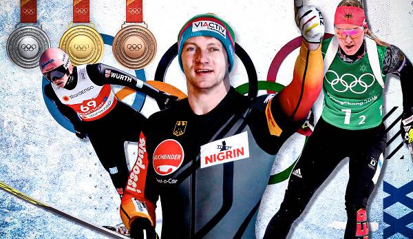 Francesco Friedrich (M.) geht als Top-Favorit im Zweier- und Vierer-Bob in die Olympischen Winterspiele 2022 in Peking.