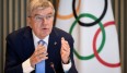 IOC-Chef Thomas Bach am Montag in Lausanne