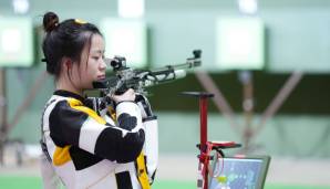 Die chinesische Sportschützin Yang Qian hat die erste Goldmedaille bei den Olympischen Sommerspielen in Tokio gewonnen.