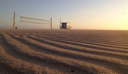 Fast zu schön, um wahr zu sein: Der Hermosa Beach gilt als einer der hippsten Strände von L.A.