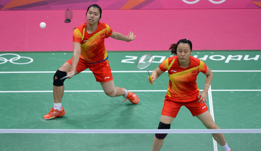 Tian Qing und Zhao Yunlei schlugen im Finale ihre japanischen Kontrahentinnen in zwei Sätzen