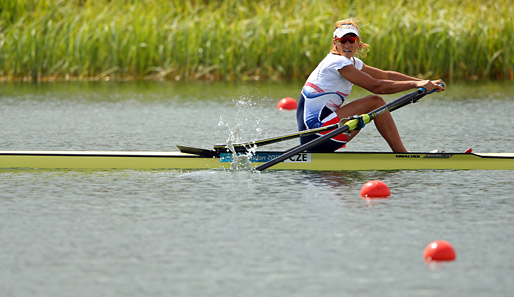 Das letzte Gold der Ruderregatta von London sicherte sich die Tschechin Miroslava Knapkova