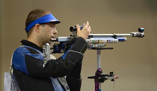 Der Rumäne Alin George Moldovean ist Olympiasieger mit dem Luftgewehr