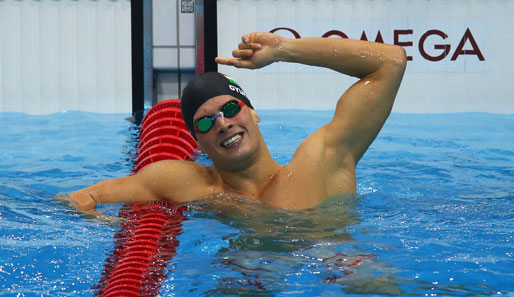Daniel Gyurta unterbot in London den Weltrekord über 200 Meter Brust