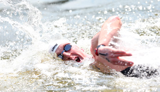 Thomas Lurz schwamm zu Silber über zehn Kilometer