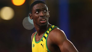 Kemar Bailey-Cole gewann mit der Staffel Gold für Jamaika bei Olympia 2012 mit Usain Bolt
