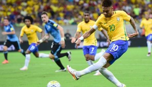 Neymar verpasste mit Brasilien 2012 in London die Goldmedaille