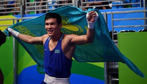 Danijar Jeleussinow bescherte seinem Land die dritte Goldmedaille