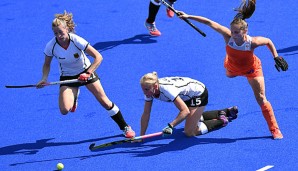 Die deutschen Hockey-Frauen unterlagen der Niederlande