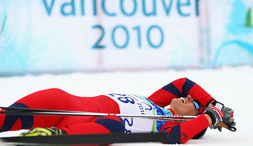 Marit Björgen gewann im Langlauf-Sprint Gold