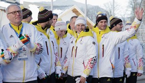 Michael Vesper (l.) ist mit der Leistungen seiner Athleten zufrieden