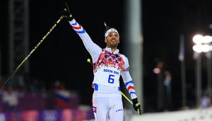 Martin Fourcade überzeugte in der Verfolgung