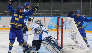 Schweden steht nach dem 4:2-Sieg gegen Finnland im Halbfinale