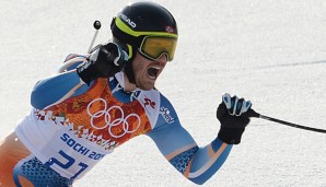 Gold! Der Norweger Kjetil Jansrud war im Super G nicht zu schlagen