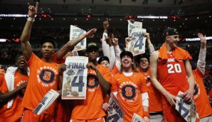 Syracuse Orange feiert den Einzug ins Final Four