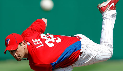 Superstar-Pitcher Cliff Lee unterschrieb im Sommer einen 120-Millionen-Dollar-Vertrag in Philadelphia