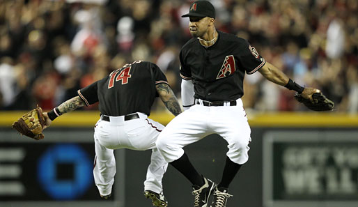 Die Arizona Diamondbacks haben die Serie nach 0-2-Rückstand ausgeglichen