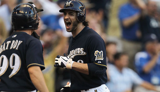 Homerun und insgesamt 4 RBIs: Ryan Braun war der überragende Mann in Spiel 1