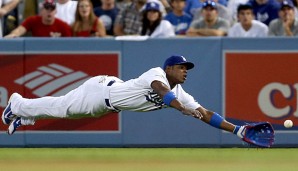 Yasiel Puig war im vergangenen Sommer der Star der Los Angeles Dodgers