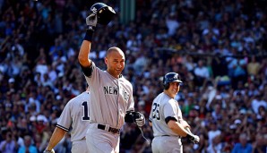 Derek Jeter machte in Boston das letzte Spiel seiner Karriere