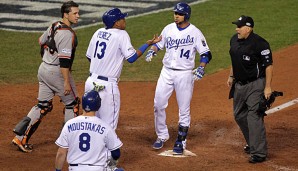 Die Kansas City Royals haben die World Series mit einer starken Leistung ausgeglichen