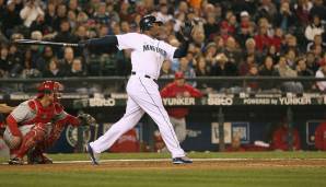 Platz 7: Ken Griffey Jr. - 630 Homeruns (1989-2010 für die Seattle Mariners, Cincinnati Reds, Chicago White Sox)